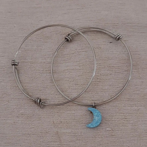 Steel handcuffs DIY set like new, silver color