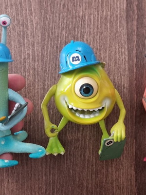 Monsters, Inc. action figure set used, Hasbro 2001