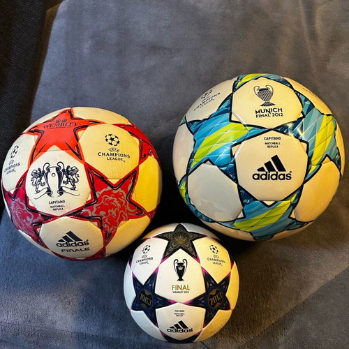 Champions League Finals Replica Match Balls 2011, 2012, 2013 like new