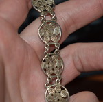 Vintage silver bracelet used