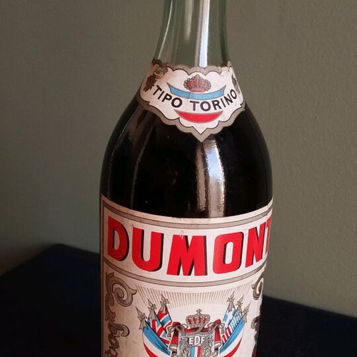 Φιάλη βερμούτ Dumont Tipo Torino 1966 vintage σφραγισμένη σαν καινούργιο