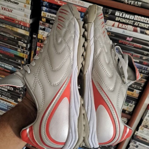 Admiral football shoes size 44, grey and red