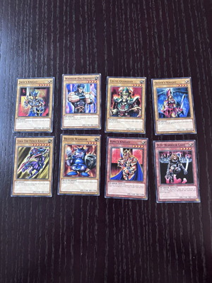 Warrior Beatdown Core Yu-Gi-Oh! cards, set of 8