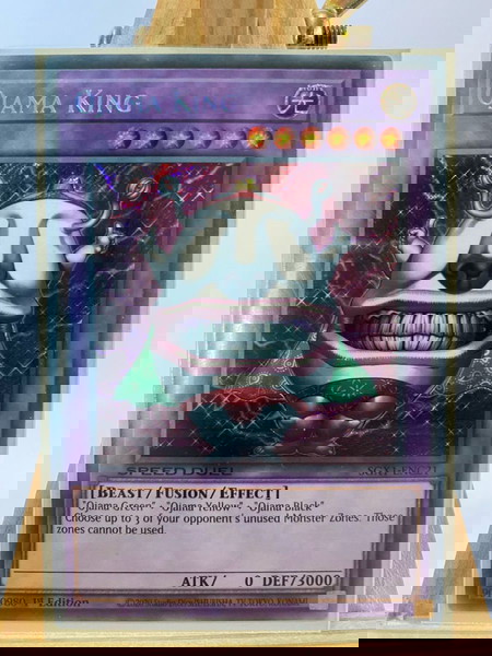 Yugioh! - Ojama King - SGX1-ENC21 - Secret Rare