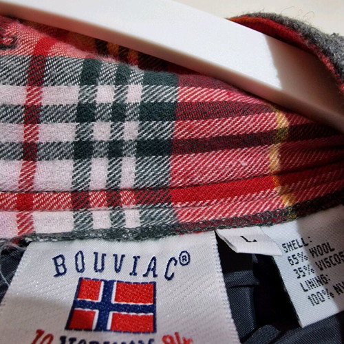 Wool Pants limited edition Boviac Norway gray size L