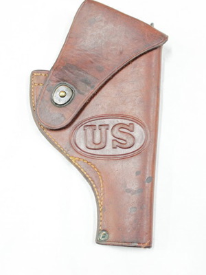 1954 U.S Army Leather Holster for Colt 0.38 Revolver used