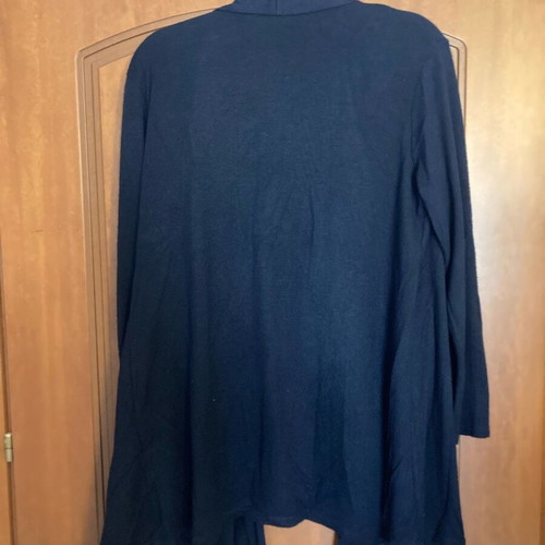 Women's cardigan one size used, blue