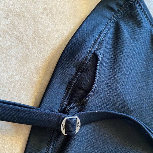 Hollister black medium bikini top like new