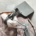 Chanel Graffiti backpack, size 40cm, beige canvas