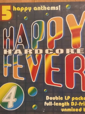 Various Happy Hardcore Fever 4 vinyl like new, double LP