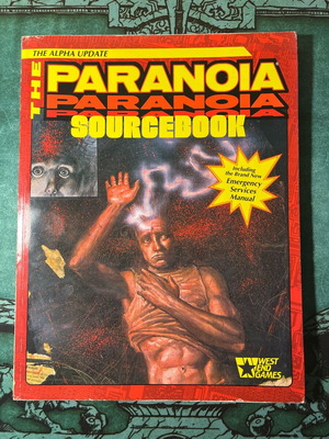 Paranoia sourcebook μεταχειρισμένο, αγγλικά