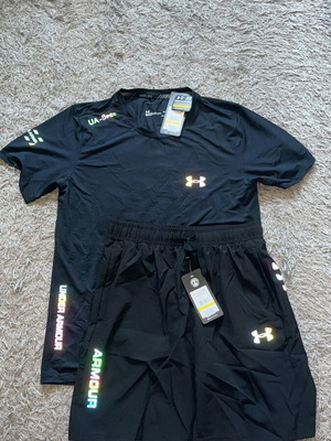 Under Armour σετ καινούργιο, μαύρο, μεγέθη S και M