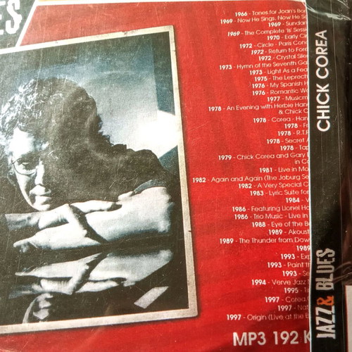 Jazz & Blues CDROM collection used, 5 Verbatim discs