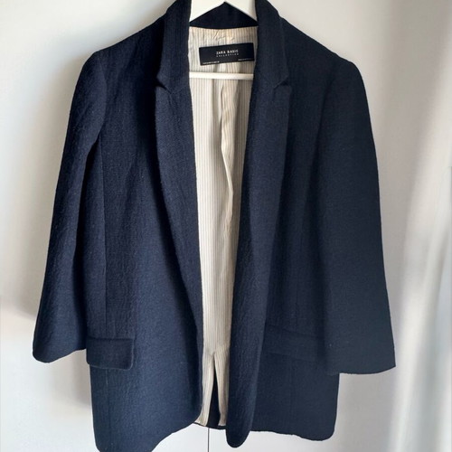 Zara oversized blazer size M like new, blue