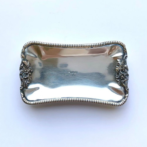 Motor Star silver 925 advertising collectible dish used