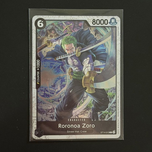 Roronoa Zoro ST14-013 One Piece TCG mint condition