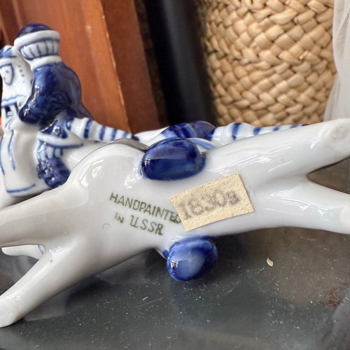 Set of 2 USSR porcelain pieces like new, Russian fairy tale