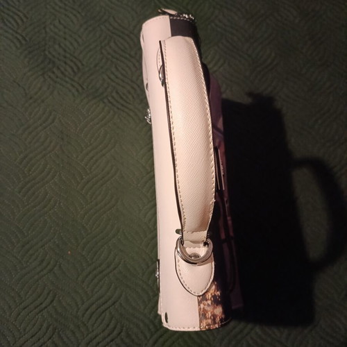 Summer shoulder bag white, new