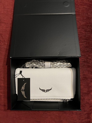 Zadig & Voltaire white handbag new, never used