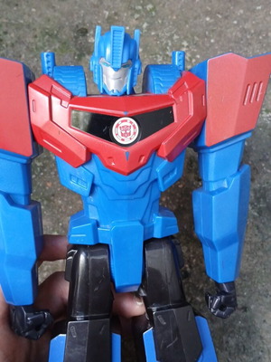 Optimus Prime Transformers figure used