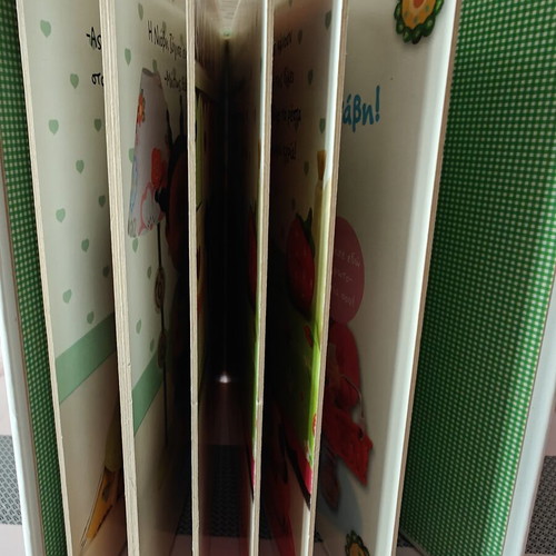 Children's book like new, soft cover, thick pages