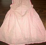  ΠΡΟΣΦΟΡΑ Φόρεμα για κορίτσια ροζ ριγέ