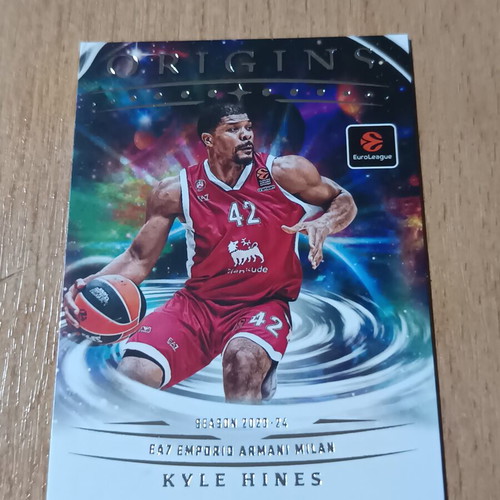 Panini Origins EuroLeague 2025-26 Kyle Hines #97 card near mint