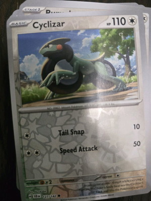 Cyclizar Pokemon card new