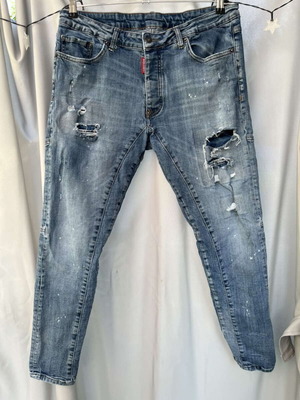 Dsquared2 jeans used, size XL, length 97cm, waist 47cm