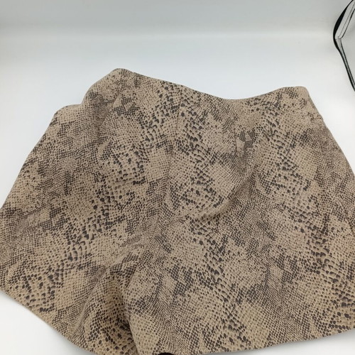 Zara animal print skirt new, size XS/S, beige and brown