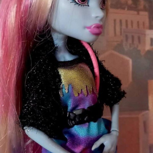 Monster High Abbey Bominable "Picture Day" doll like new, 2012, open box