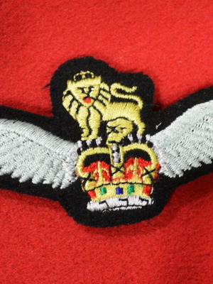 Βρετανικό συλλεκτικό κεντητό διακριτικό ιπταμένων χειριστών ελικοπτέρων και ανεμόπτερων του Β΄ΠΠ καινούργιο