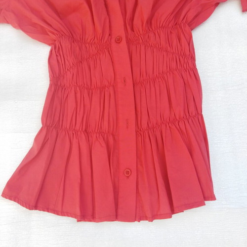 Women's Vintage Red Shirt like new with dark lower part
