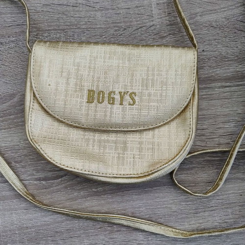 Small crossbody bag used, gold color
