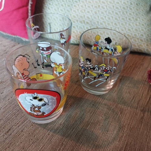 Nutella glasses set of 3 like new