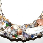 Seashell decorative wreath new