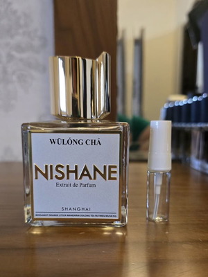 Nishane Wulong Cha 3ml καινούργιο, μεταγγισμένο γνήσιο άρωμα