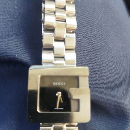Ρολόι Gucci 3600m γυναικείο σαν καινούργιο, μαύρο