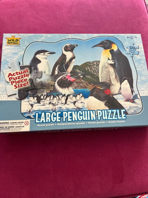 Large Penguin Puzzle σε άριστη κατάσταση, 3+χρ