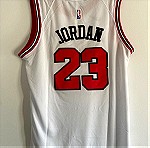  Michael Jordan Chicago Bulls Nike Φανέλα Εμφάνιση  Swingman Icon Jersey NBA Λευκή Μέγεθος 52 XL Άθικτη