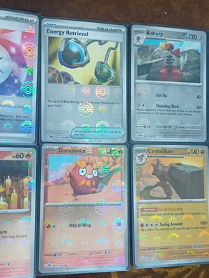 Pokémon Pokeball cards all in excellent condition