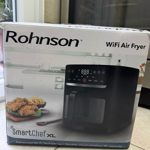 Rohnson Smart Chef XL 8L air fryer like new