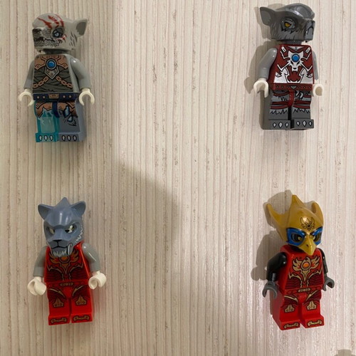 Lego Chima figures and accessories used collection