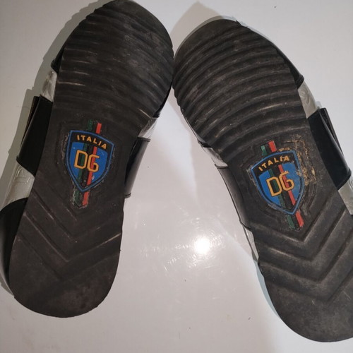 Dolce & Gabbana casual shoes size 43 used, black and grey