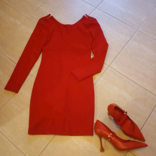 Zara mini dress like new, red, size Small