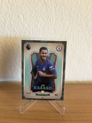 Eden Hazard Chelsea Greatest Show Legend Insert Topps Total Football καινούργιο