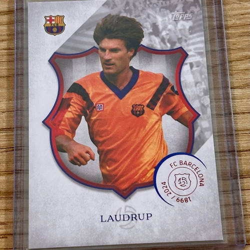Laudrup Barcelona Topps Legacy 2025 card new