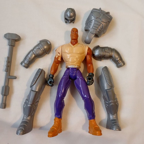 Kenner Steel Movie Figure - Shaq as John Henry Irons, 14 cm