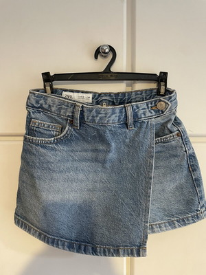 Zara denim mini skirt new for 9-10 years, 140cm