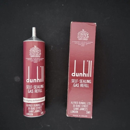 Dunhill Vintage Butane Gas Refill 1970s Made in England